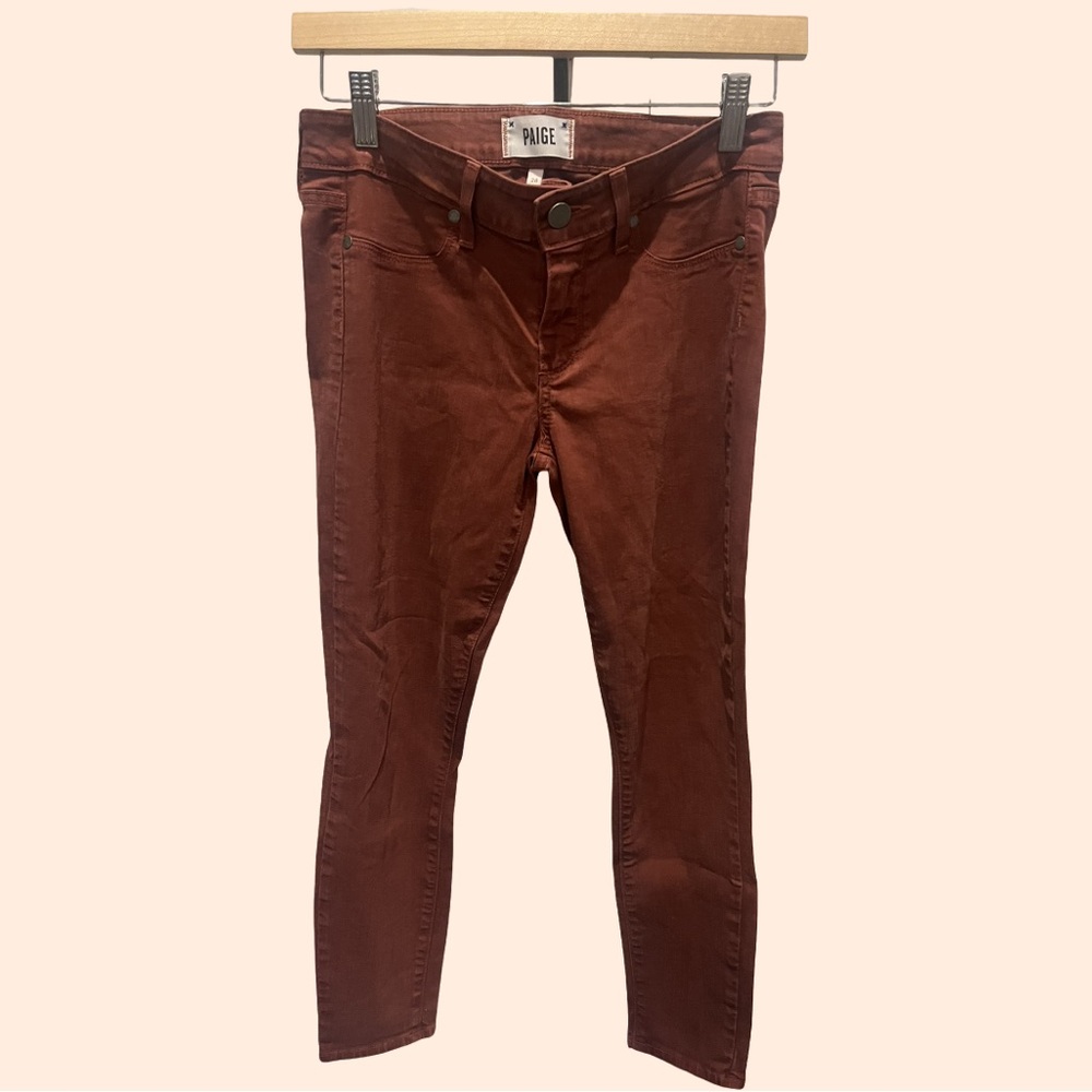 Paige Verdugo Skinny Crop Size 28 - Picture 2 of 8